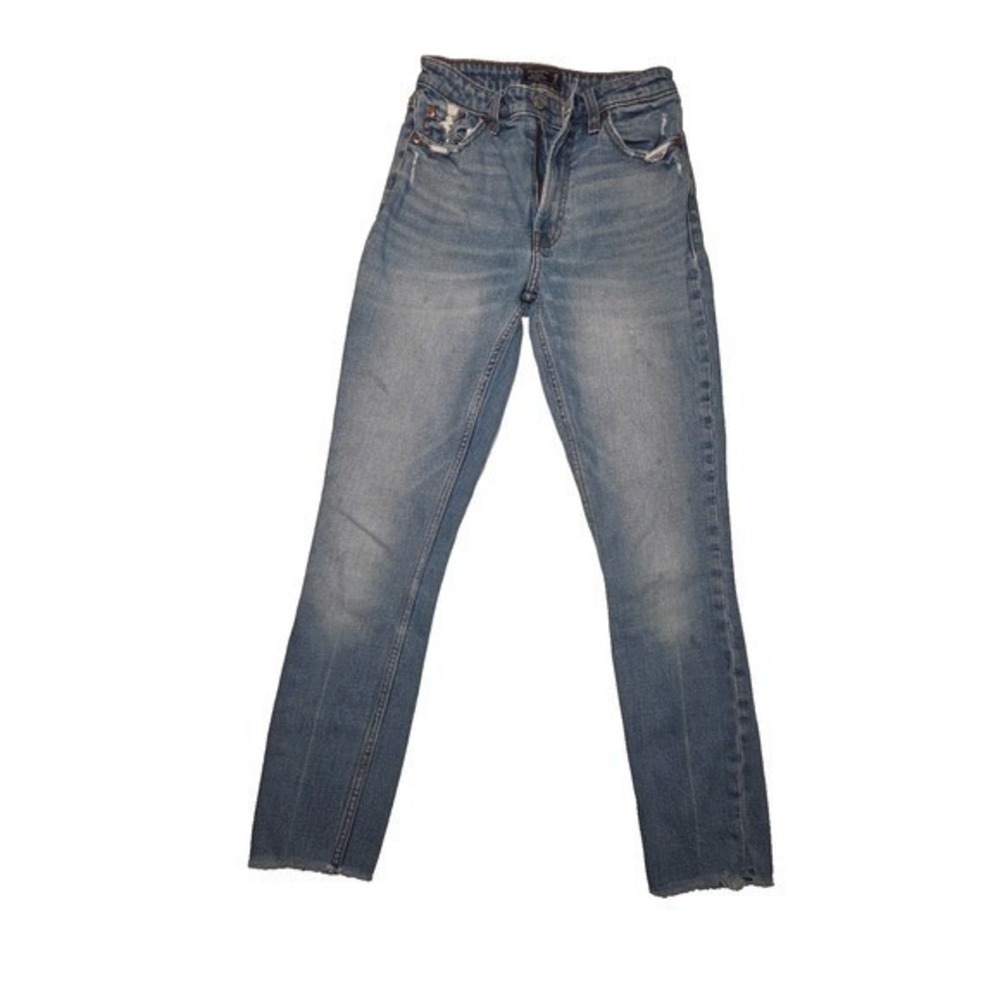 Abercrombie & Fitch Jeans Womens 25/0R‎ Blue Denim Stretch Simone High Rise Slim